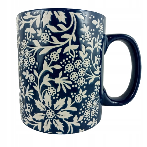 

Kubek Ceramiczny Niebieski Wzór 620ml