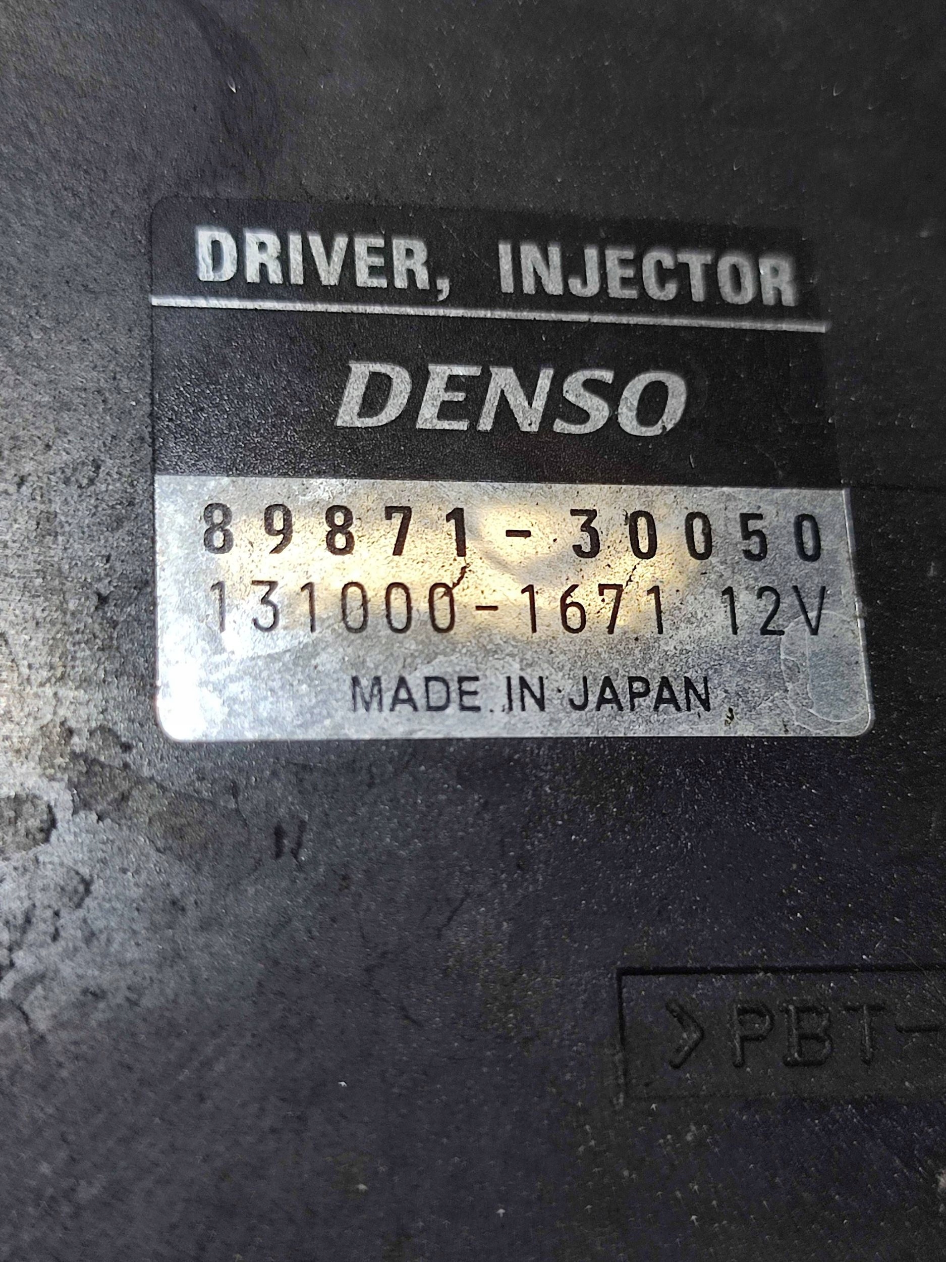 Lexus RC 2019 control unit / module nozzles