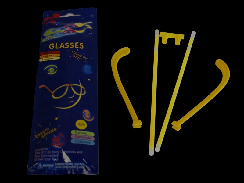 ŚWIECĄCE OKULARY CHEMICZNE IMPREZOWE GLOWSTICK MIX Marka Tamipol