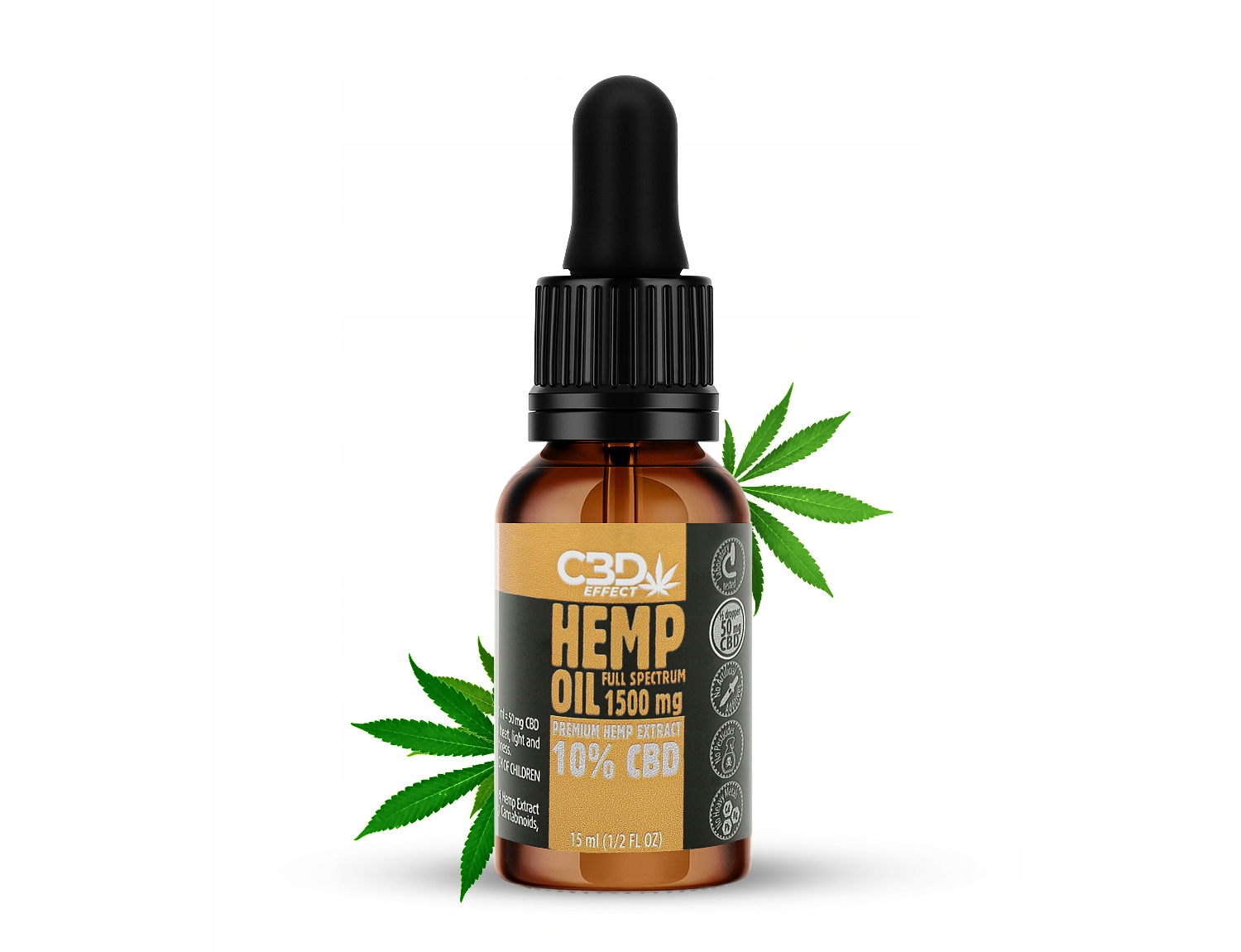 

Olejek konopny Cbd 10% 15 ml Certfikowany