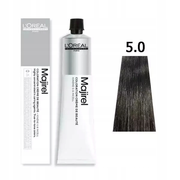 

Loreal Majirel Farba 5.0 Głęboki Jasny Brąz 50ml