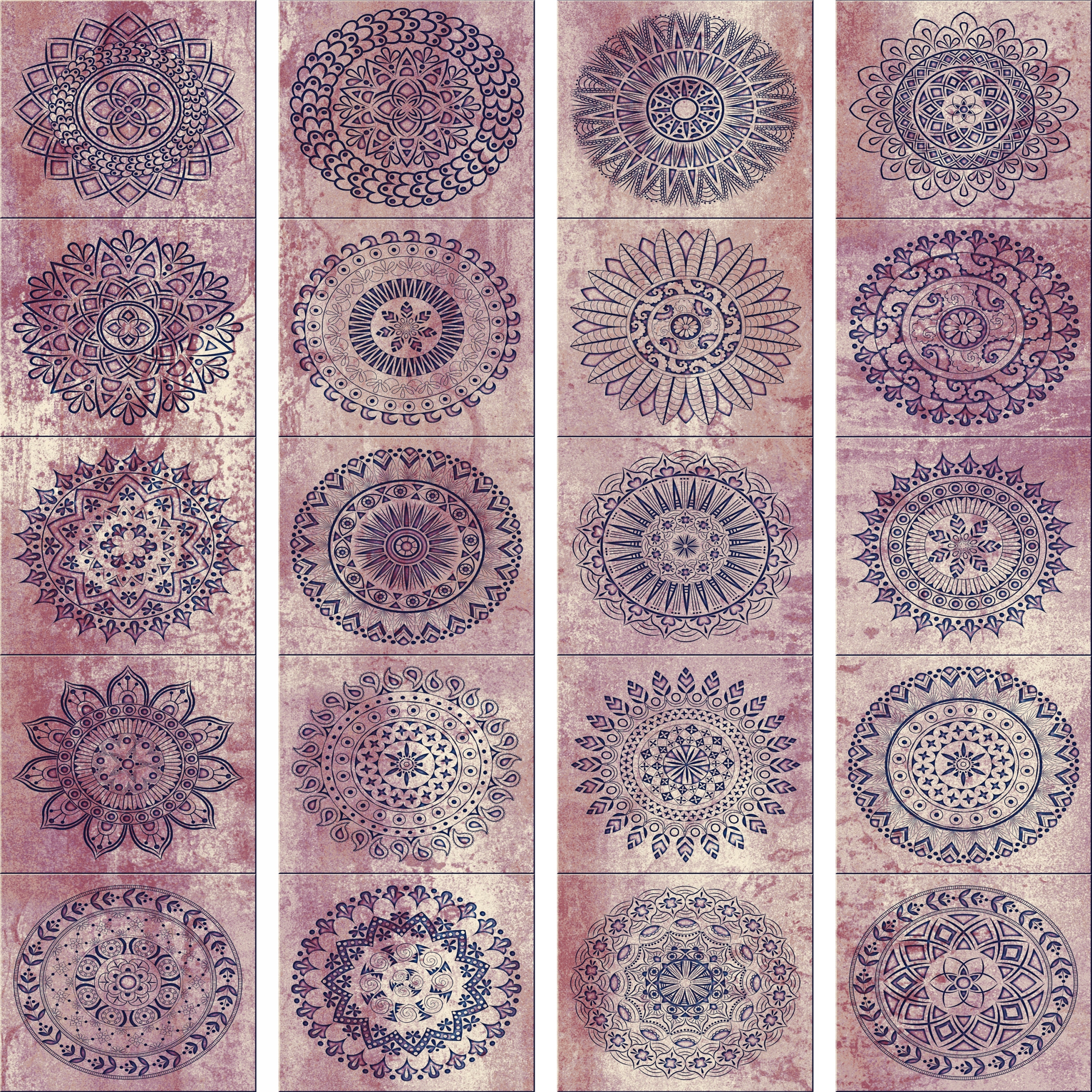 Samolepicí Tapeta Mandale 10 m f-A-0525-j-d