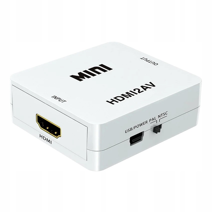 HDMI-AV RCA átalakító adapter CVBS CINCH Gyártó kódja SHHDMI2AV