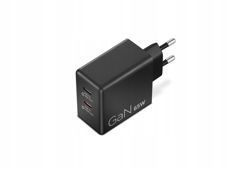 Lenovo Accessories Dual Usb-c 65W GaN Power Adapter Bk-eu Lenovo