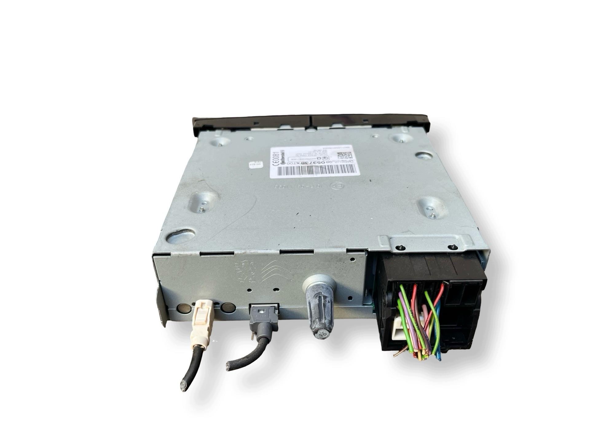 Radio samochodowe Citroen DS3 2014 98053736XT