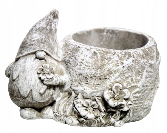 

Osłonka Betonowa Z Krasnalem 17 × 12,5 × 13 cm