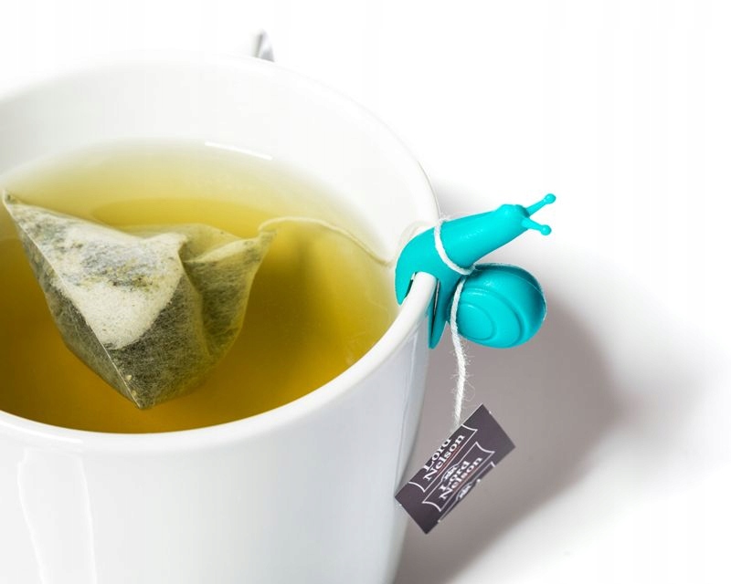 

Ślimaki 6 szt. zawieszki na woreczek do herbaty