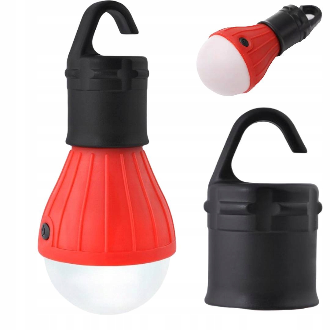 LAMPKA LAMPA TURYSTYCZNA LED ŻARÓWKA NAMIOT BIWAK