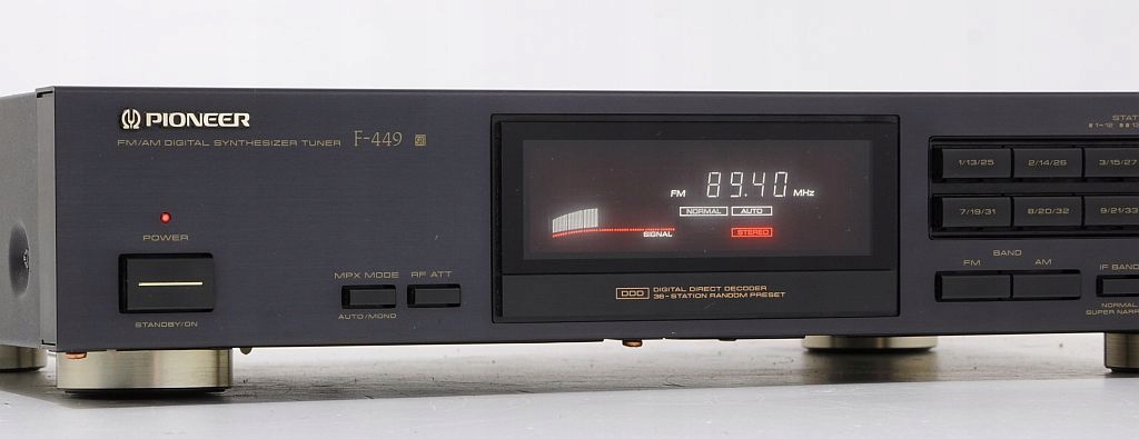 PIONEER F-449 FIRMOWY TUNER RADIOWY ! Marka Pioneer