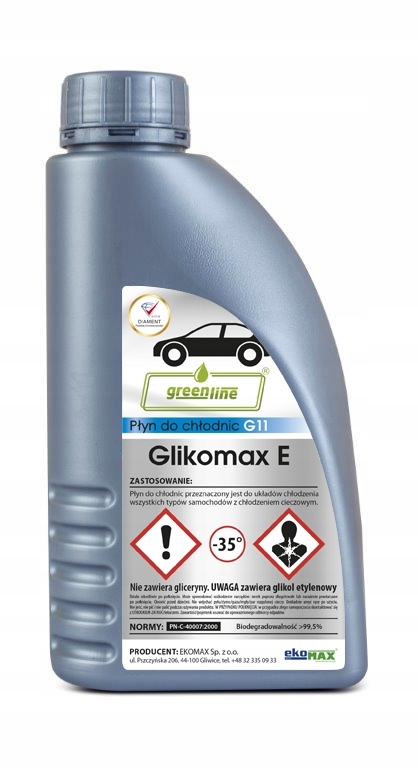 

Płyn Do Chłodnic Ekomax Glikomax E 1L