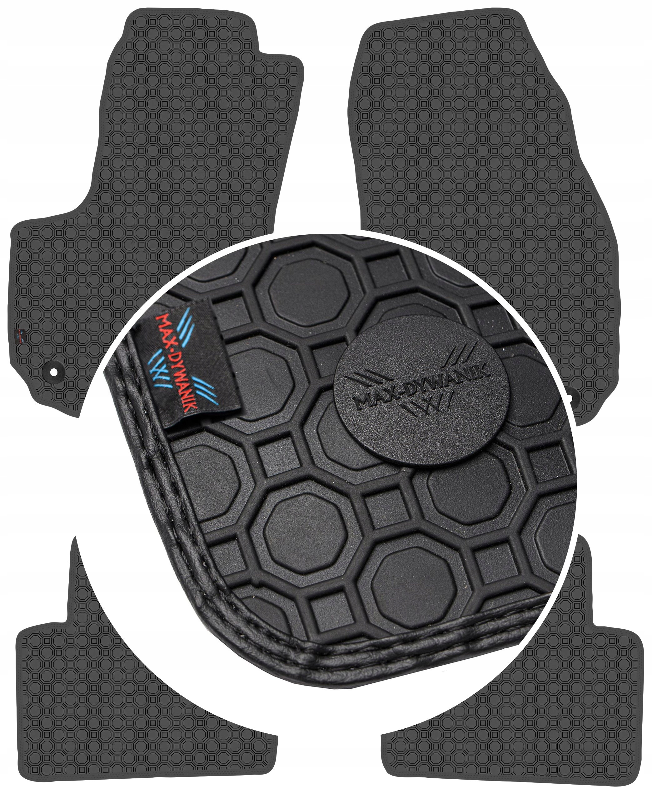 Opel Zafira B 5os 2005-2014 Koberce Čierne