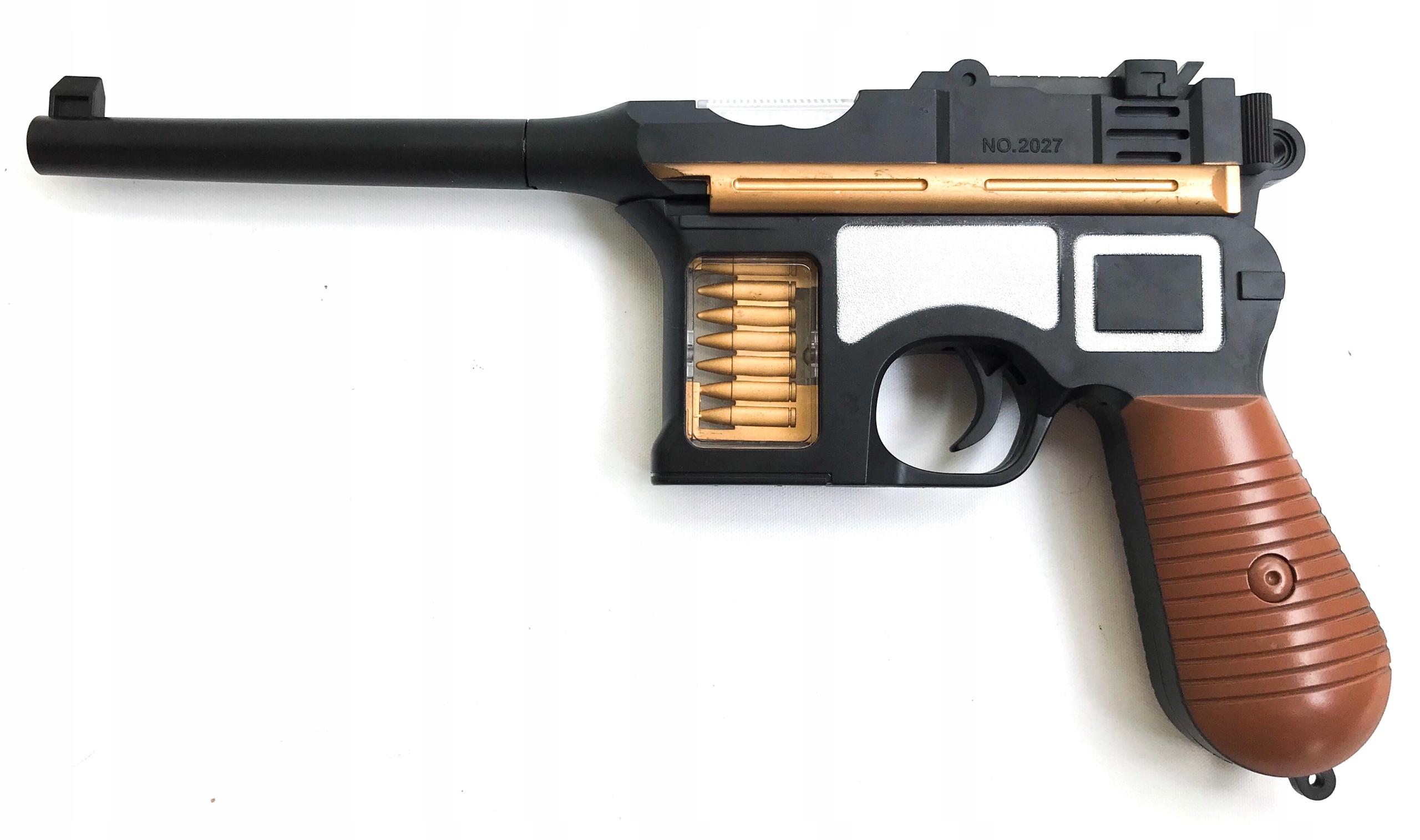 

Pistolet Mauser C96 Na Baterie Światło Dźwięk
