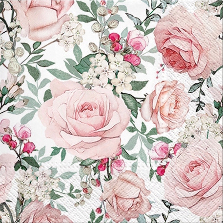 

Serwetki ozdobne Paw Gorgeous Roses, 20 szt.