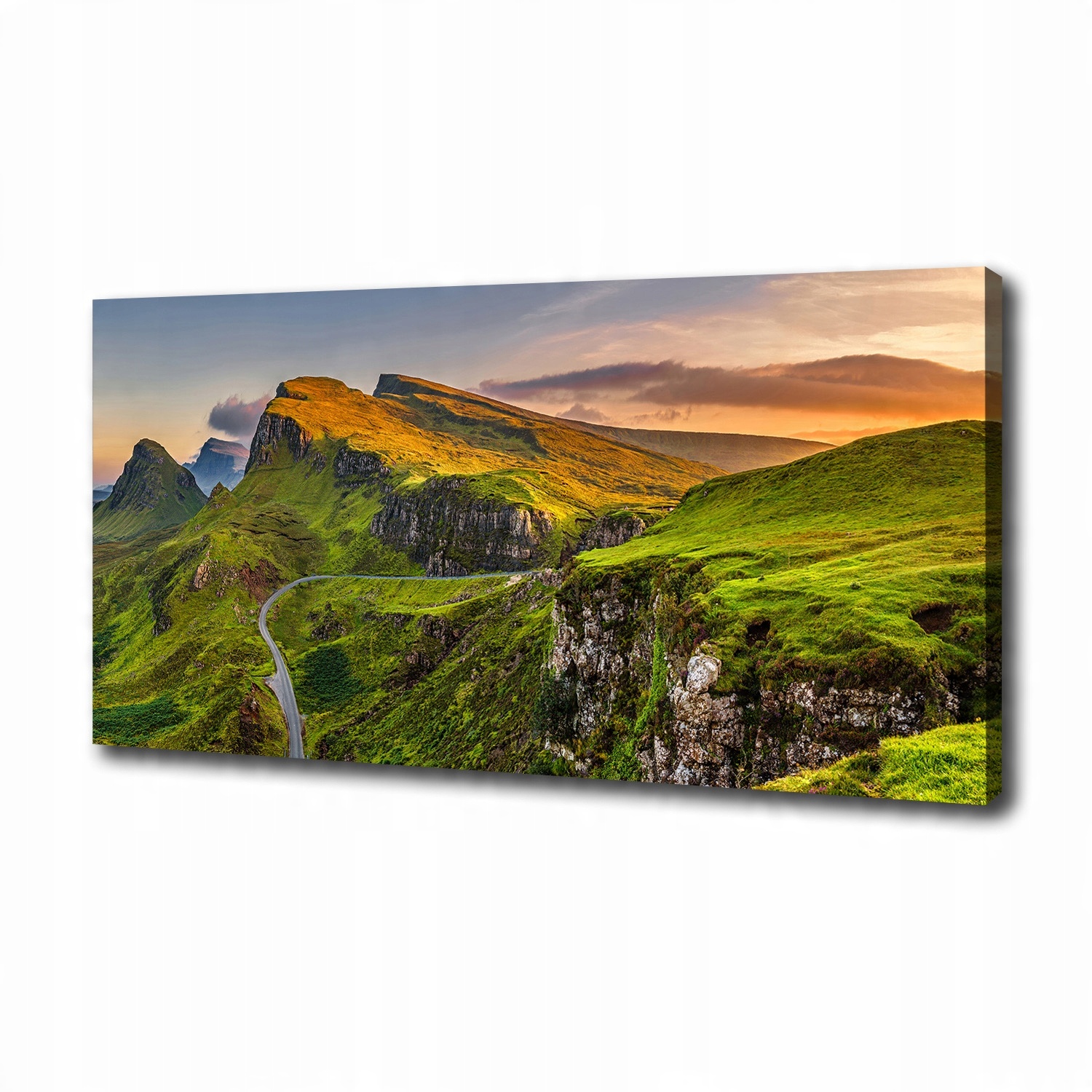 

Foto obraz na płótnie Wzgórza Szkocji 100x50 cm