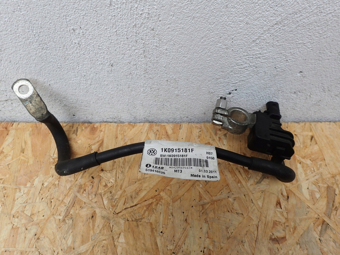 KLEMA PRZEWÓD MINUSOWY VW PASSAT B7 1K0915181F