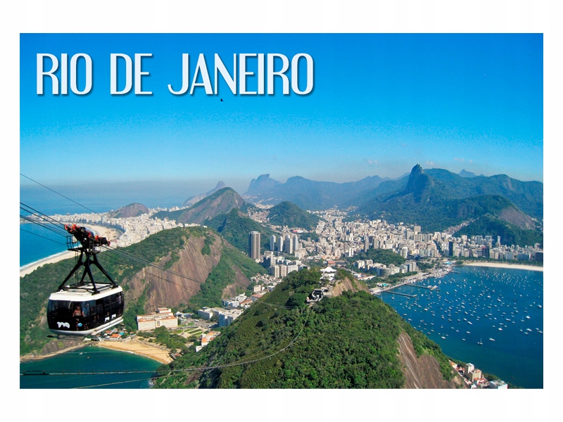 

Brazylia Rio De Janeiro Magnes na lodówkę
