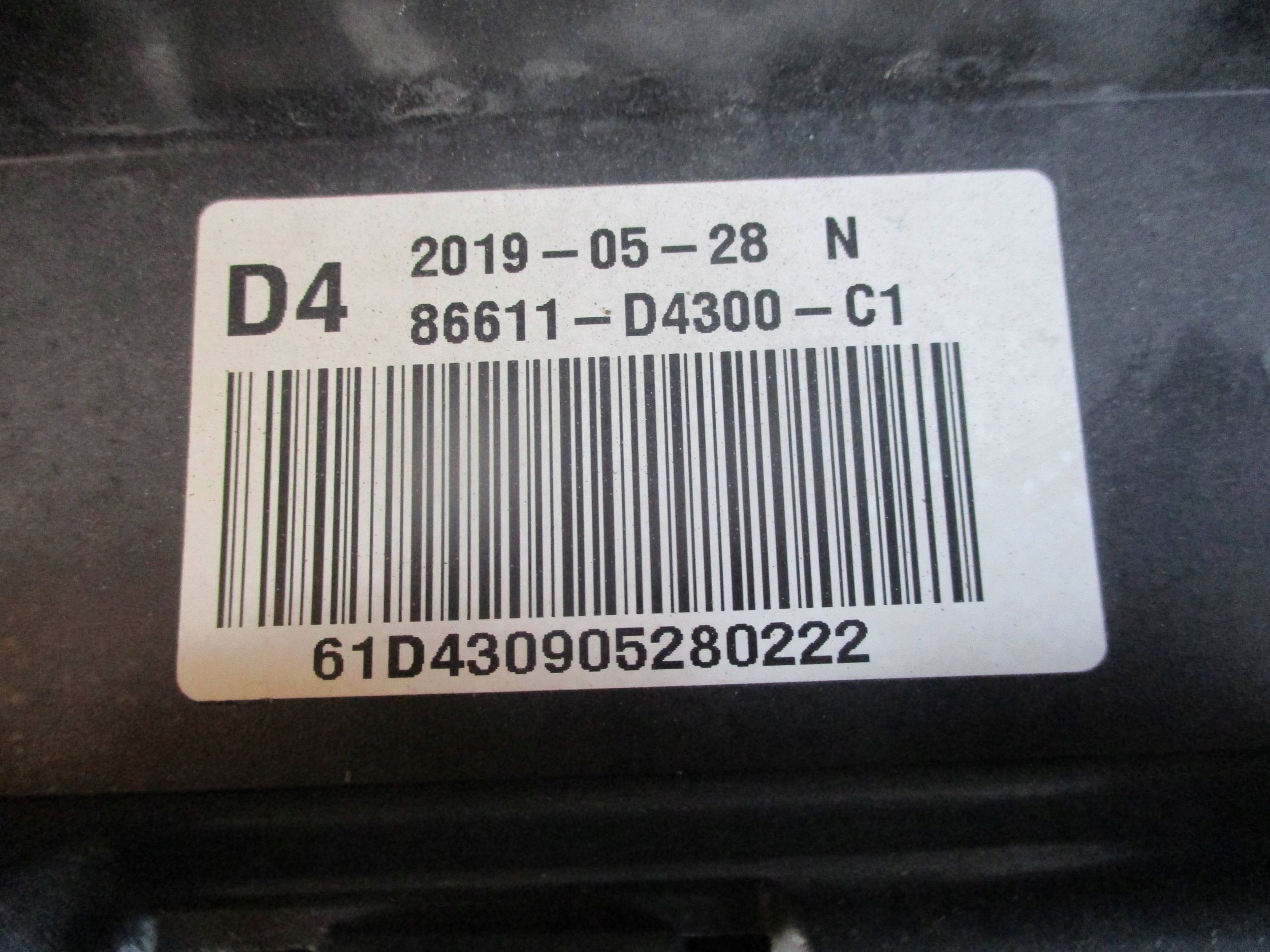bumper rear part rear KIA OPTIMA IV KOMBI 16