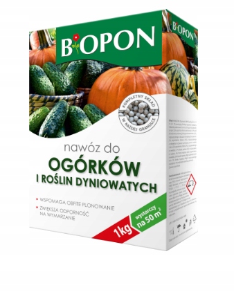 

Biopon Nawóz Do Ogórków I Innych Roślin Dyniowatyc
