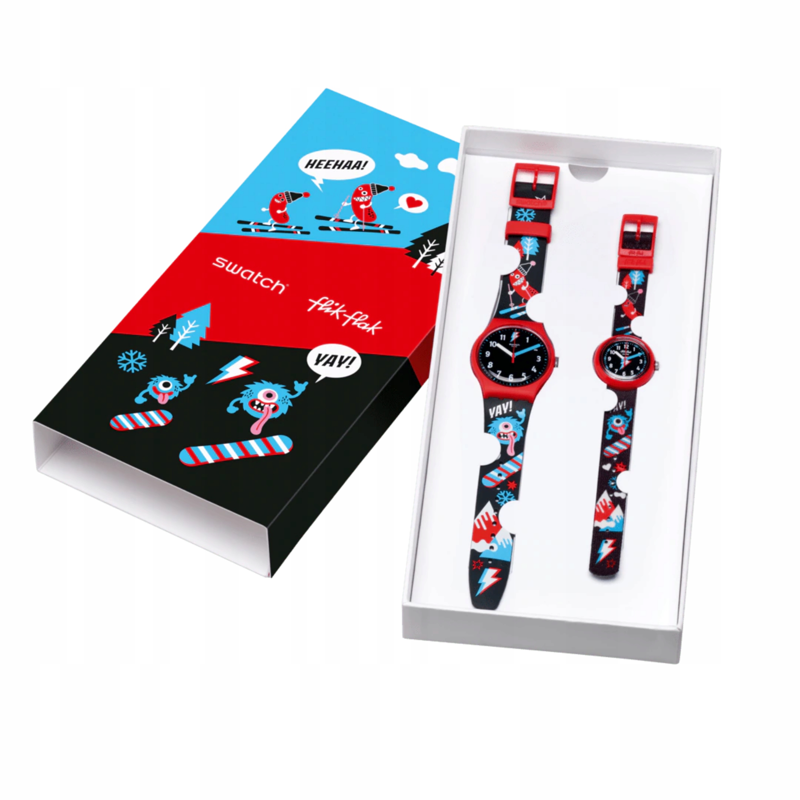 Swatch švýcarské hodinky Time Together Set