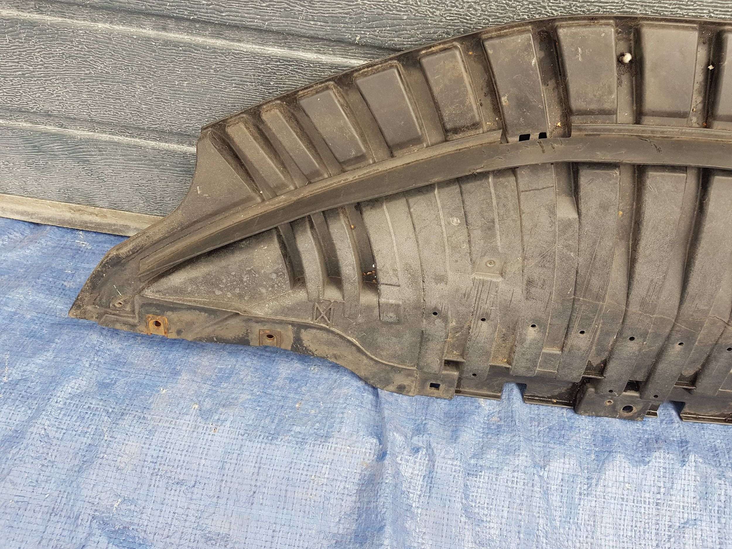 cover lower below bumper of a bumper AUDI A8 D4