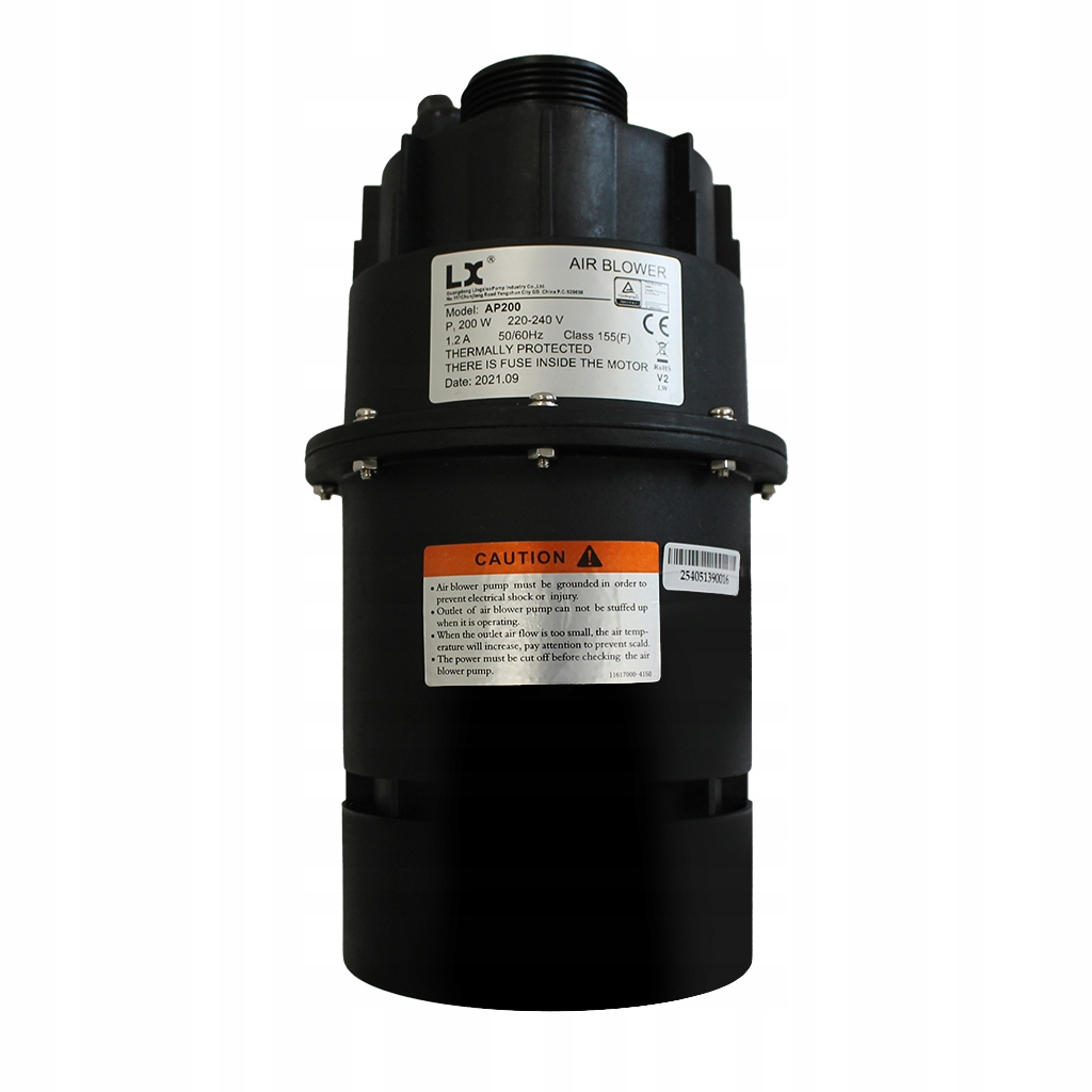 Vzduchová pumpa LX AP200-V2 200W pro zahradní vany a vířivky