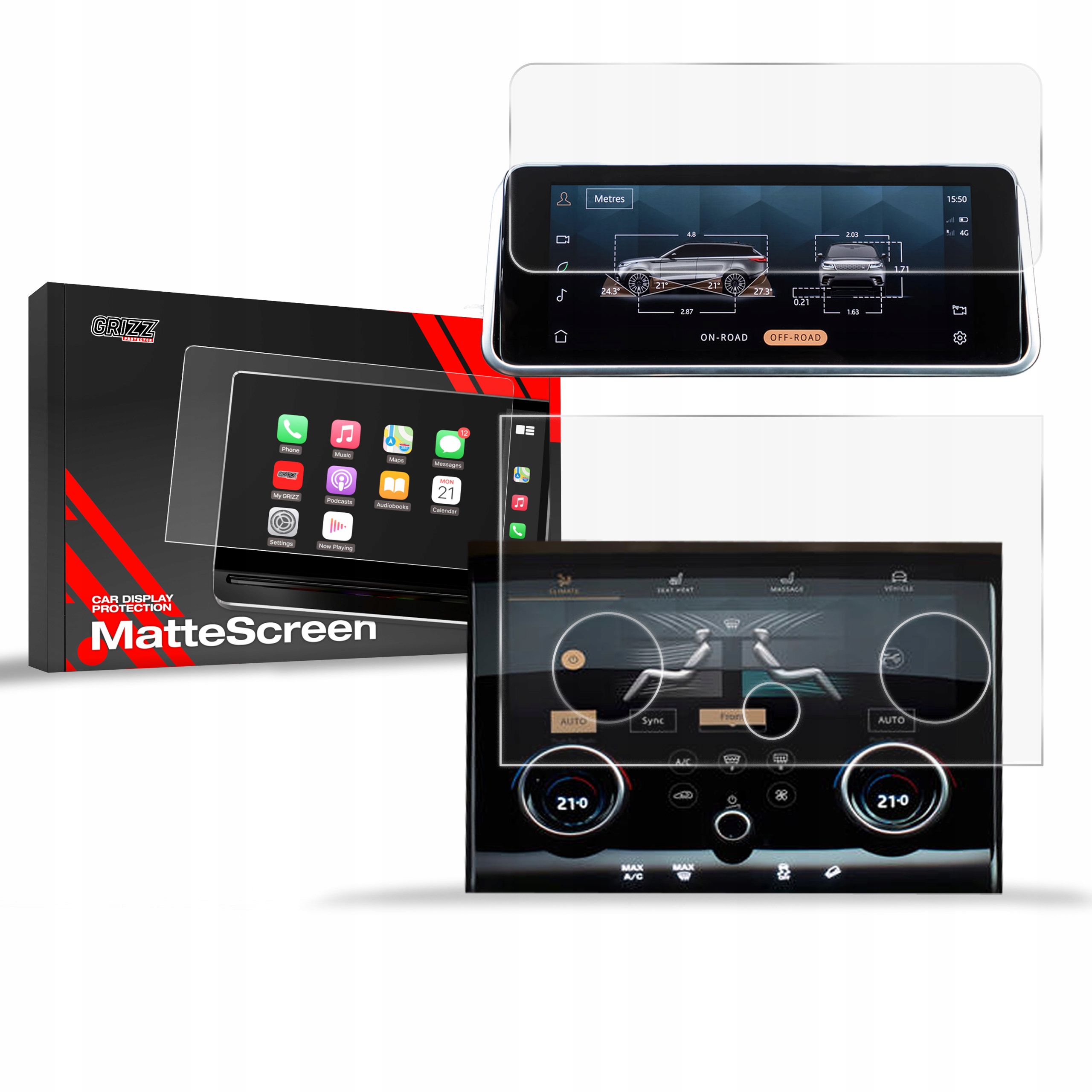 2w1 Folia Antyodciskowa do Range Rover Evoque (2019-2023)