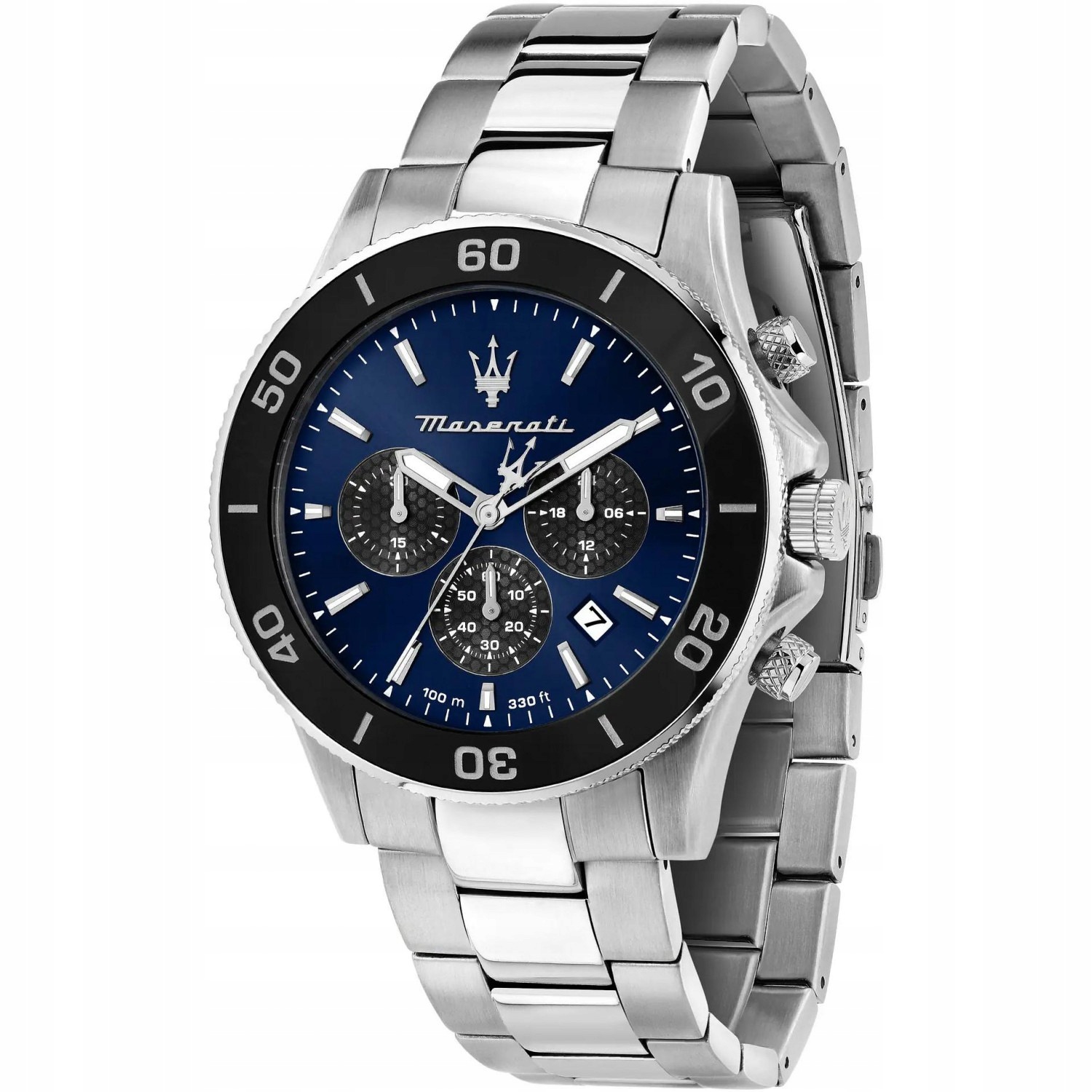 Zegarek Męski Maserati R8873600009 srebrny