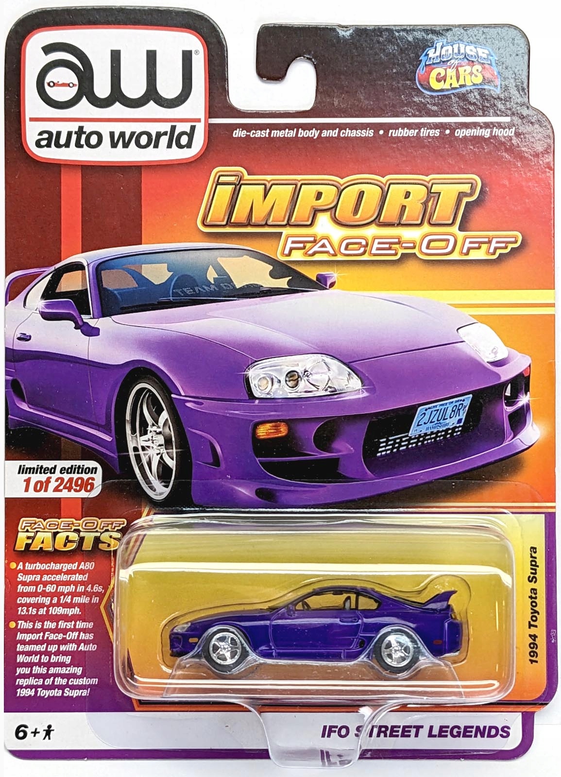 Auto World 1994 Toyota Supra 1/64 Limited