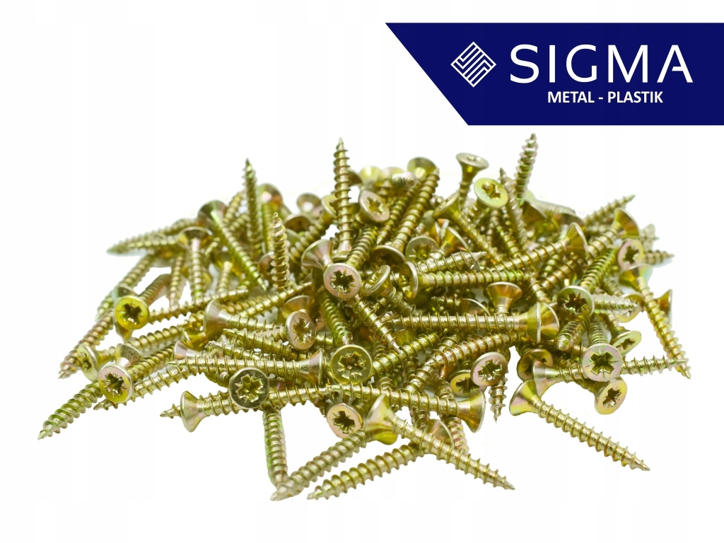 Wkręty Hartowane do drewna 3x35 mm Ocynk 5kg