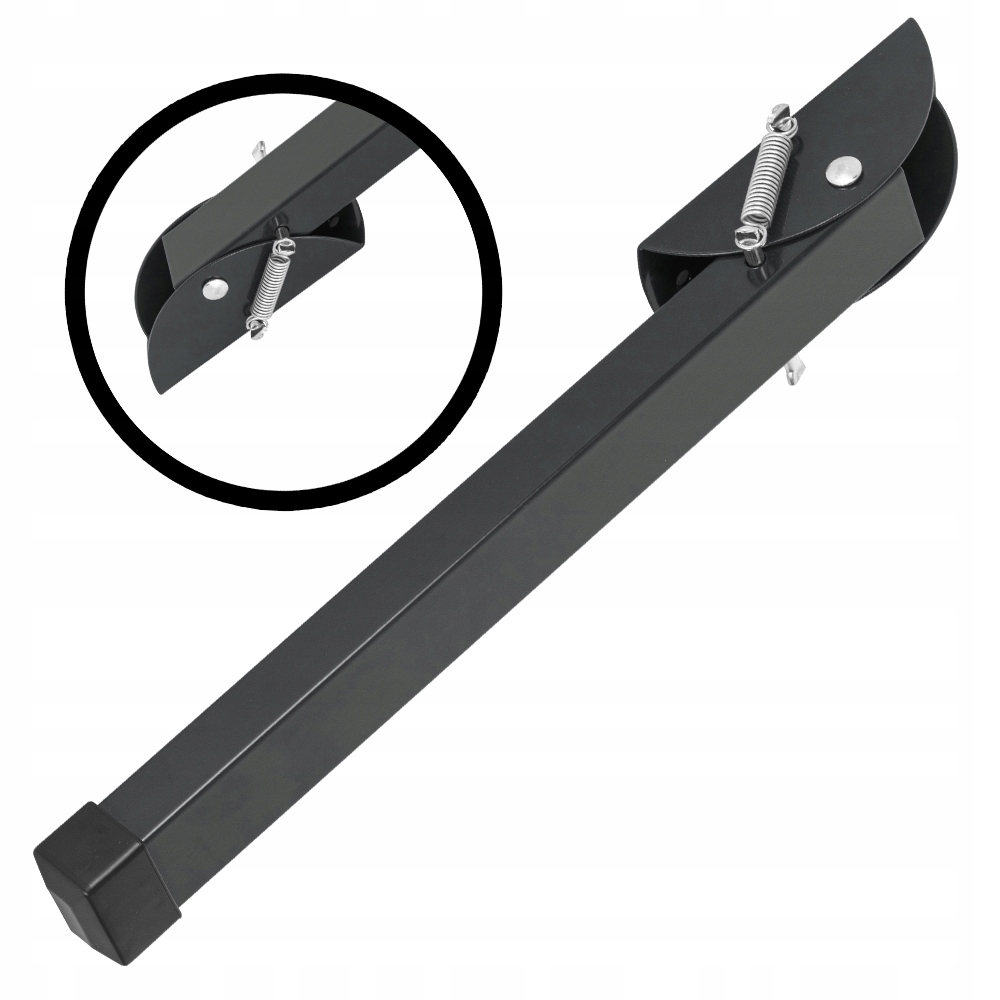 PODPÓRKA DRZWIOWA KWADRAT PODPORA STOPKA NÓŻKA 300mm antracyt