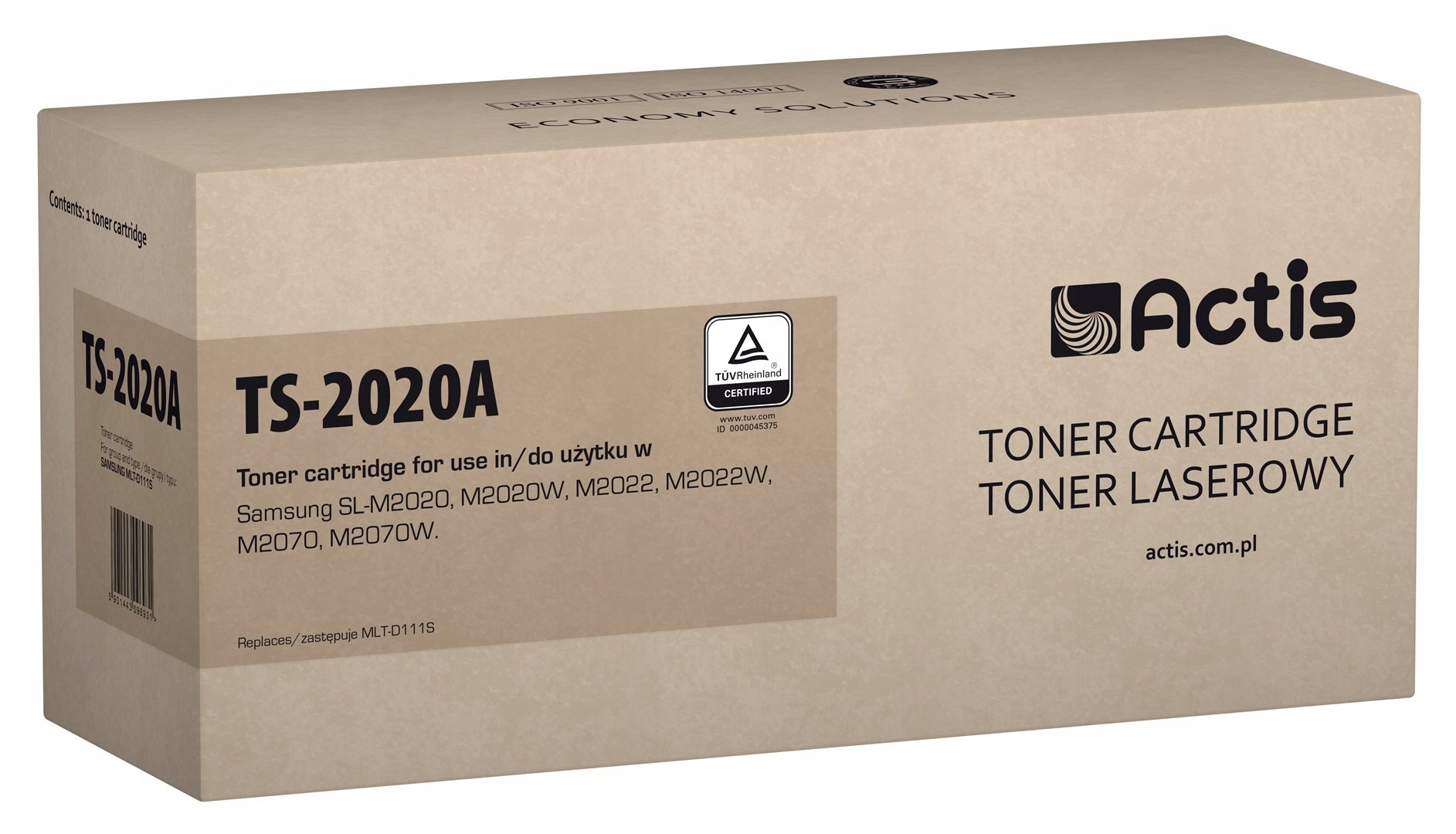Actis TS-2020A Toner (zamiennik Samsung MLT-D111S, MLTD111S Standard