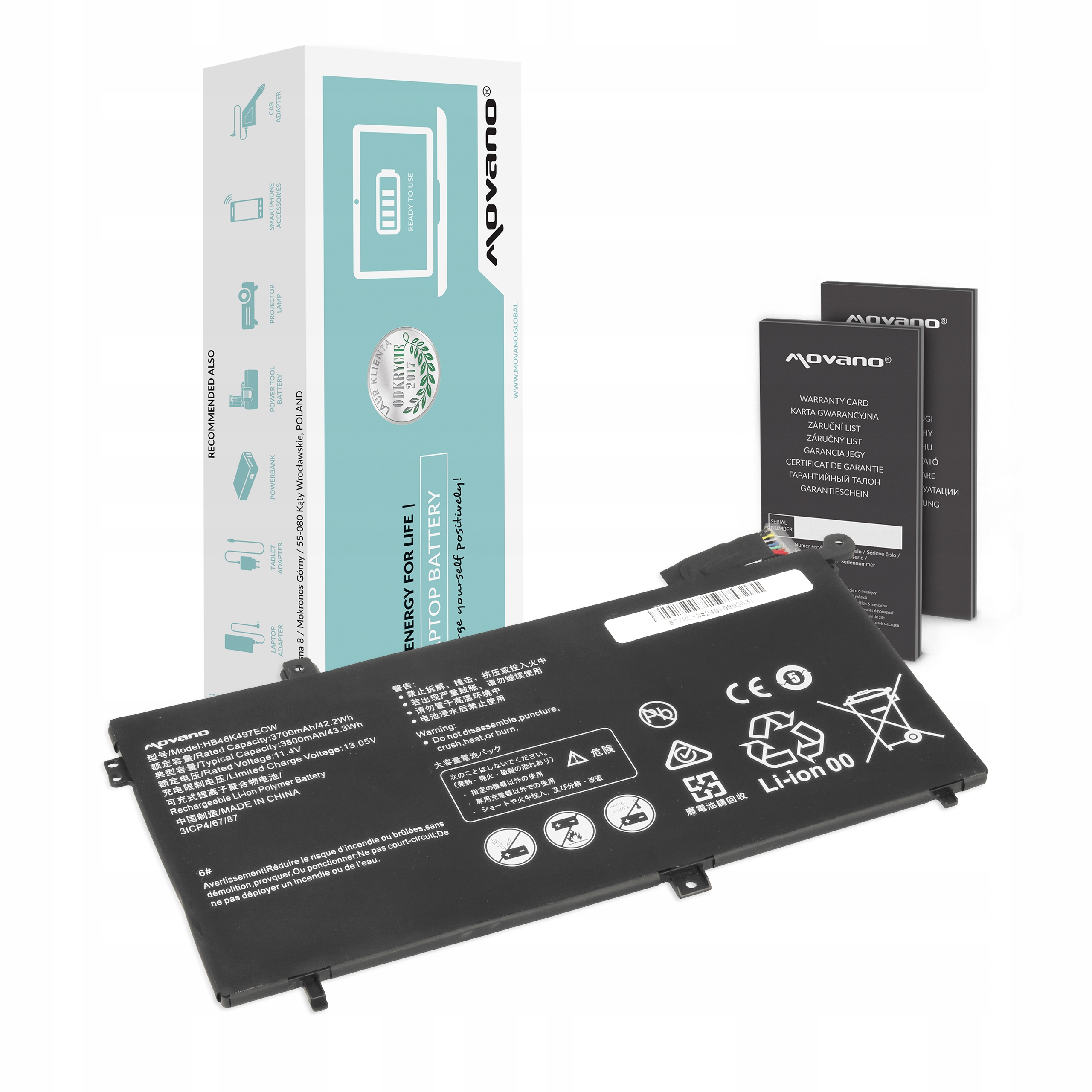 Bateria do Huawei Matebook D Series PL-W09 PL-W19 PL-W29 MRC-W50 MRC-W60