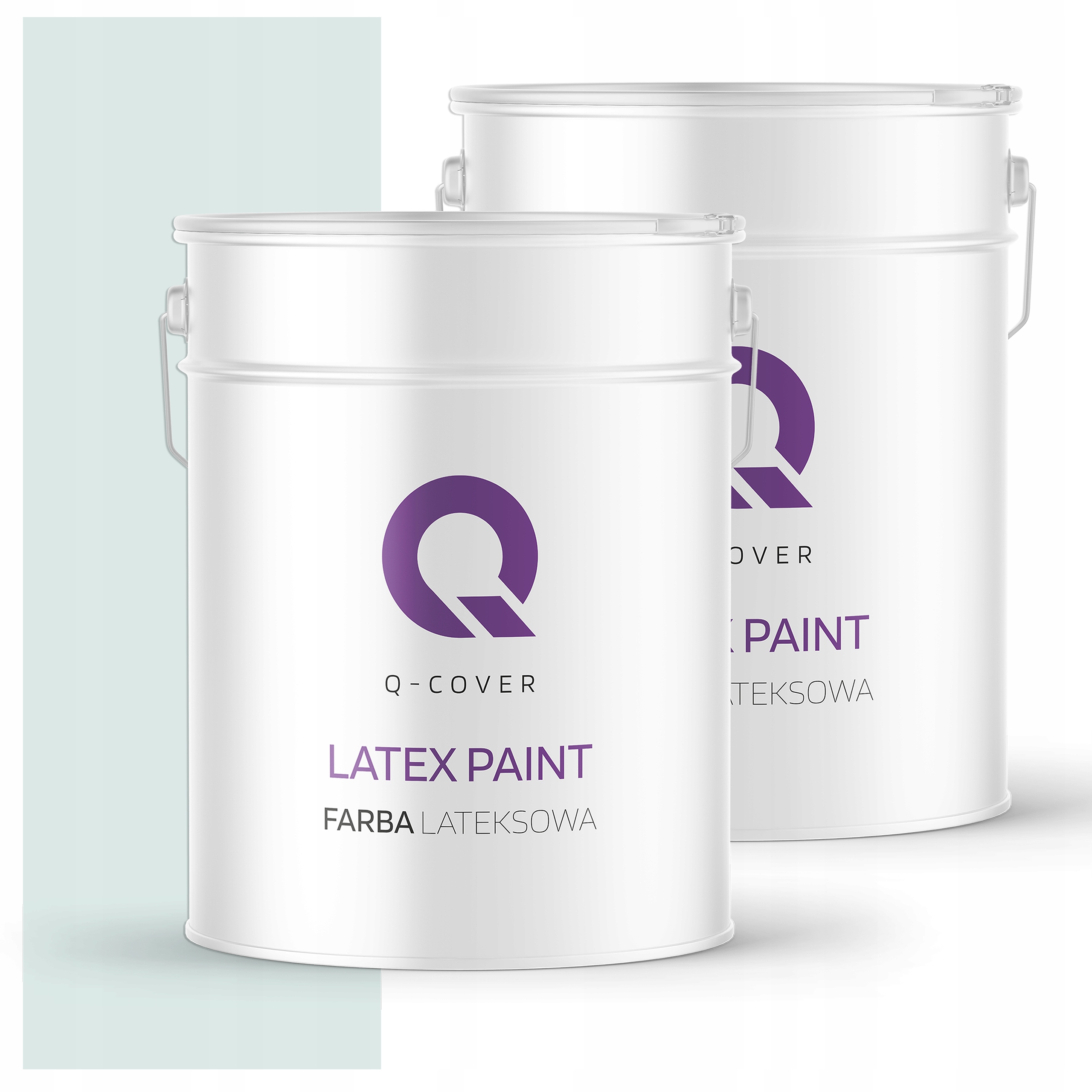 Latexová farba na interiér steny Stropy 10L Hlboká matná biela tyrkysová