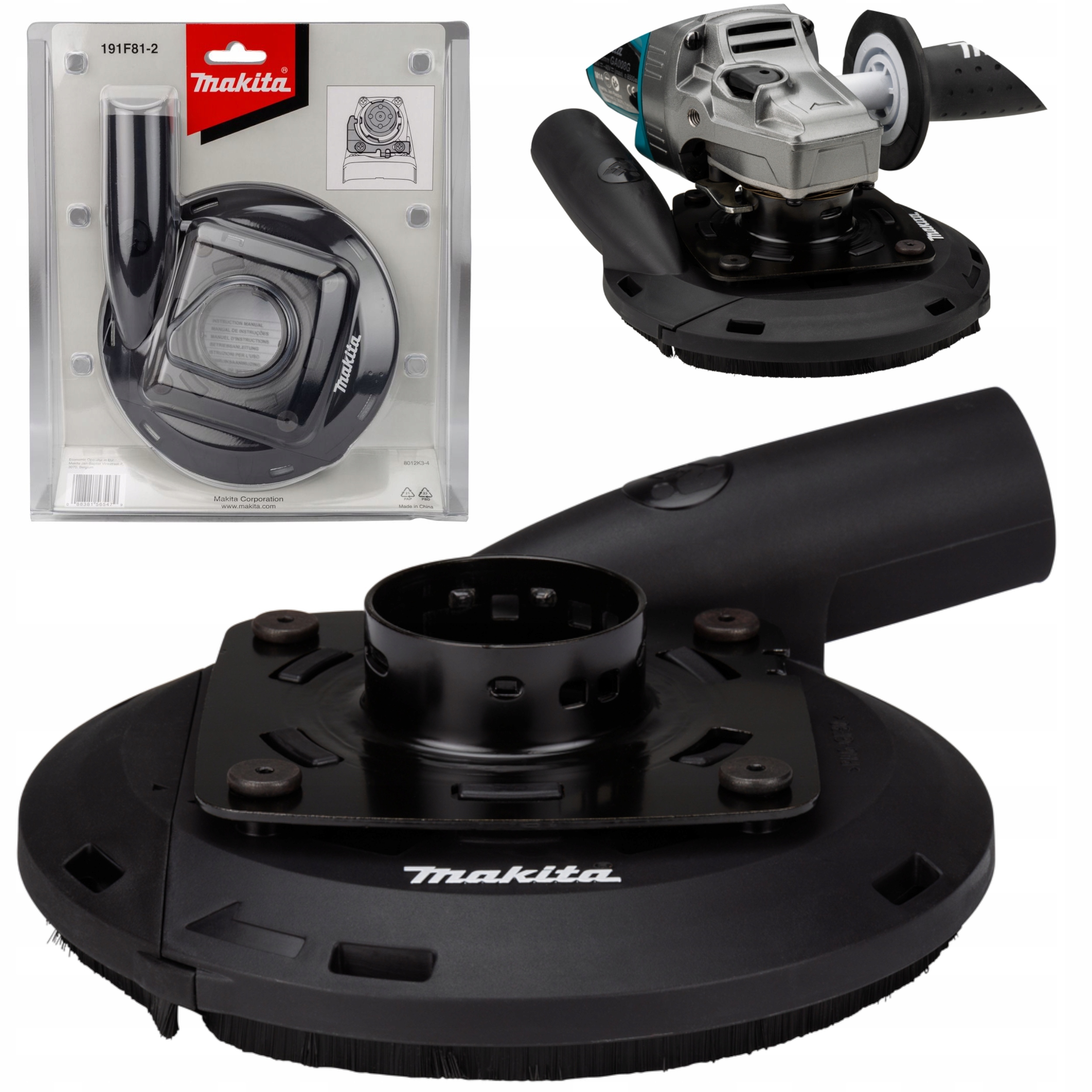 Osłona Przeciwpyłowa Odsysająca Do Szlifierki 115MM 125MM Do Odpylania