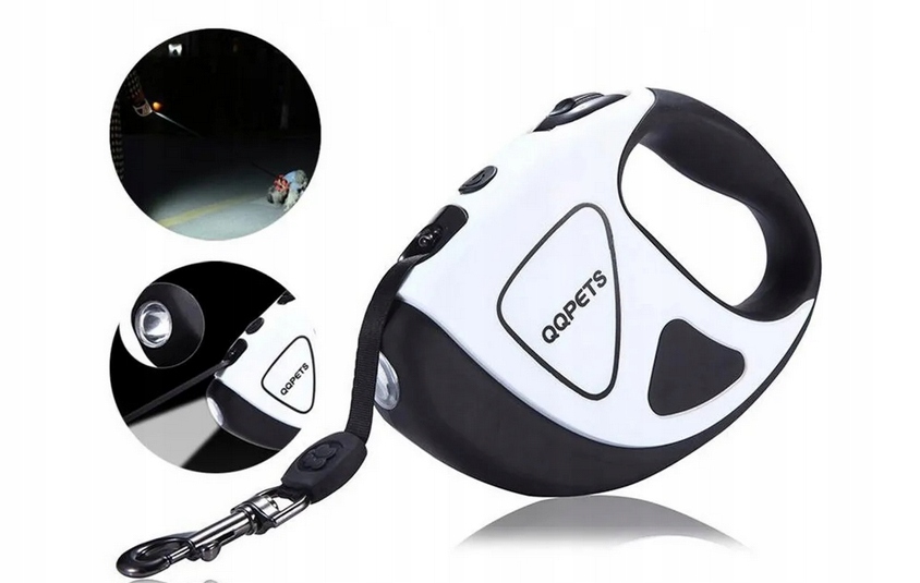 Levně Vodítko Pro Psa Automatická Páska Premium 5M