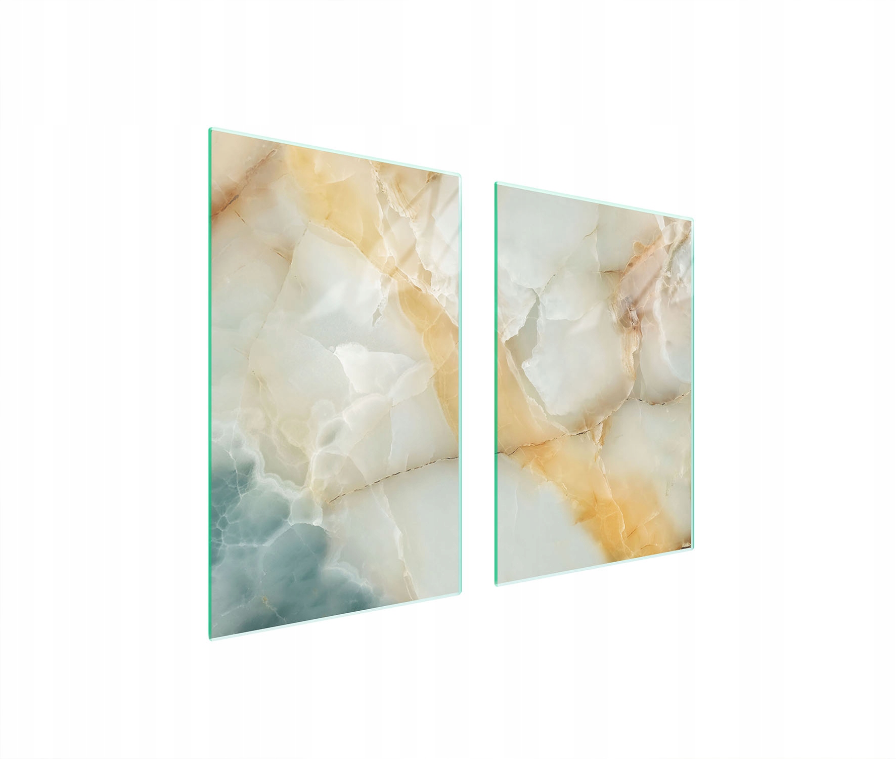 Ochranná Skleněná Deska Do Kuchyně 65x52 Mramorové Tvrzené Sklo