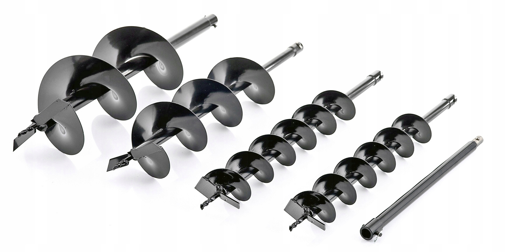 WIERTNICA GLEBOWA ŚWIDER SPALINOWY DO GLEBY PRO + PRZEDŁUŻKA SPRĘŻYNOWA Maksymalna średnica wiercenia 300 mm