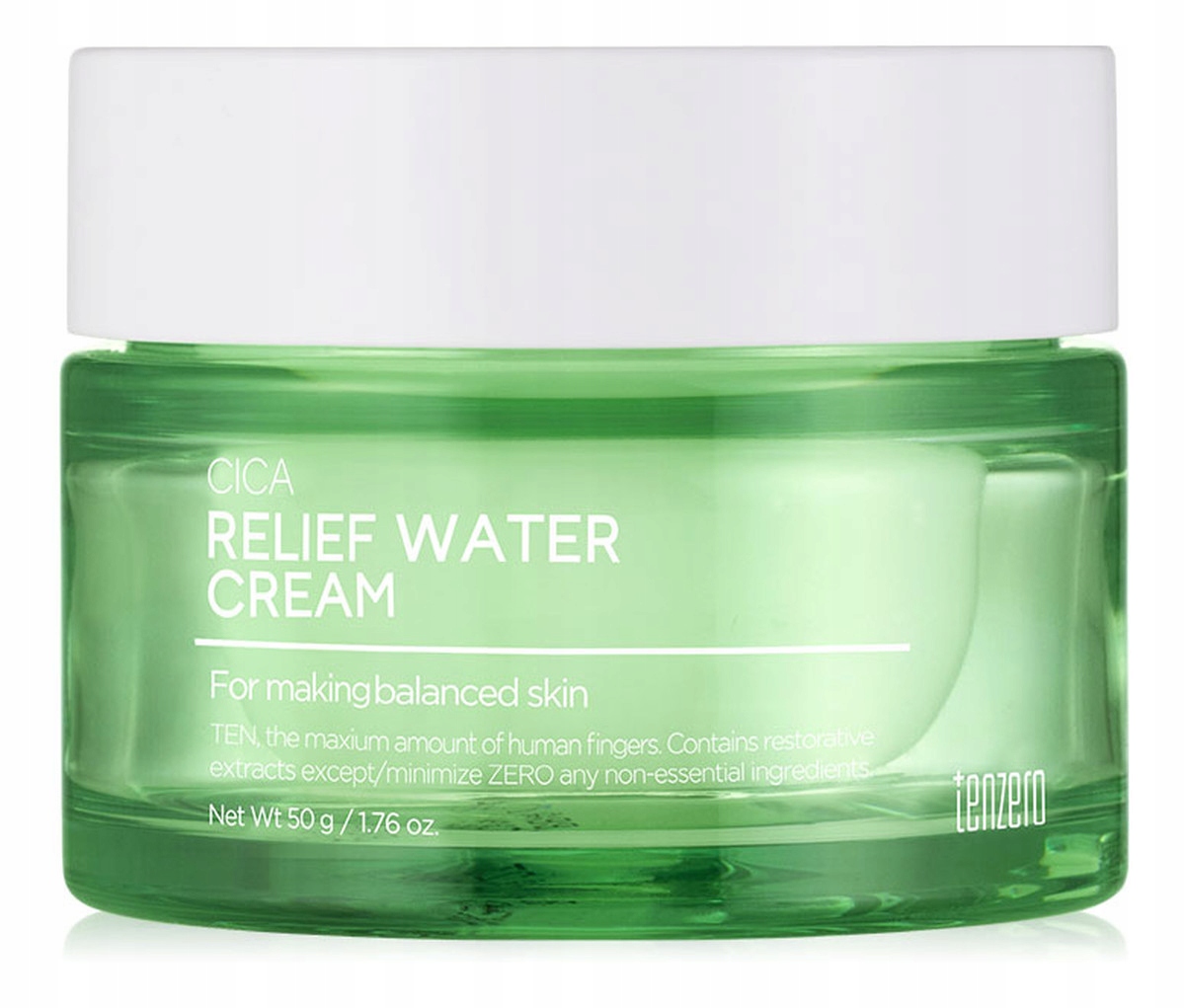 Tenzero Cica Zklidňující krém na obličej Relief 50 g