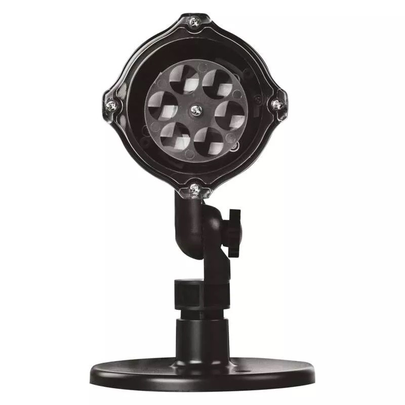 Led projektor sněhové vločky s otočným světlem Emos