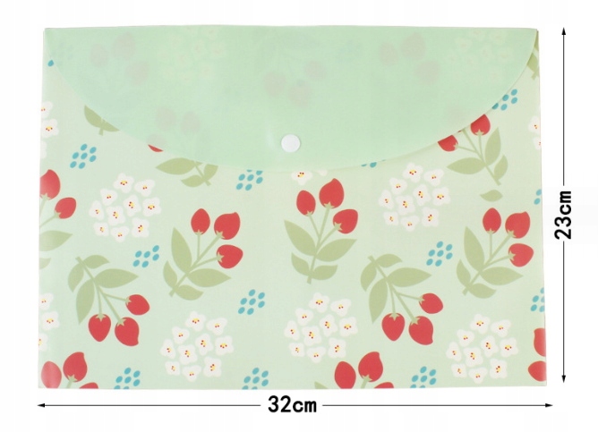 TECZKA NA DOKUMENTY A4 NA ZATRZASK KOPERTOWA