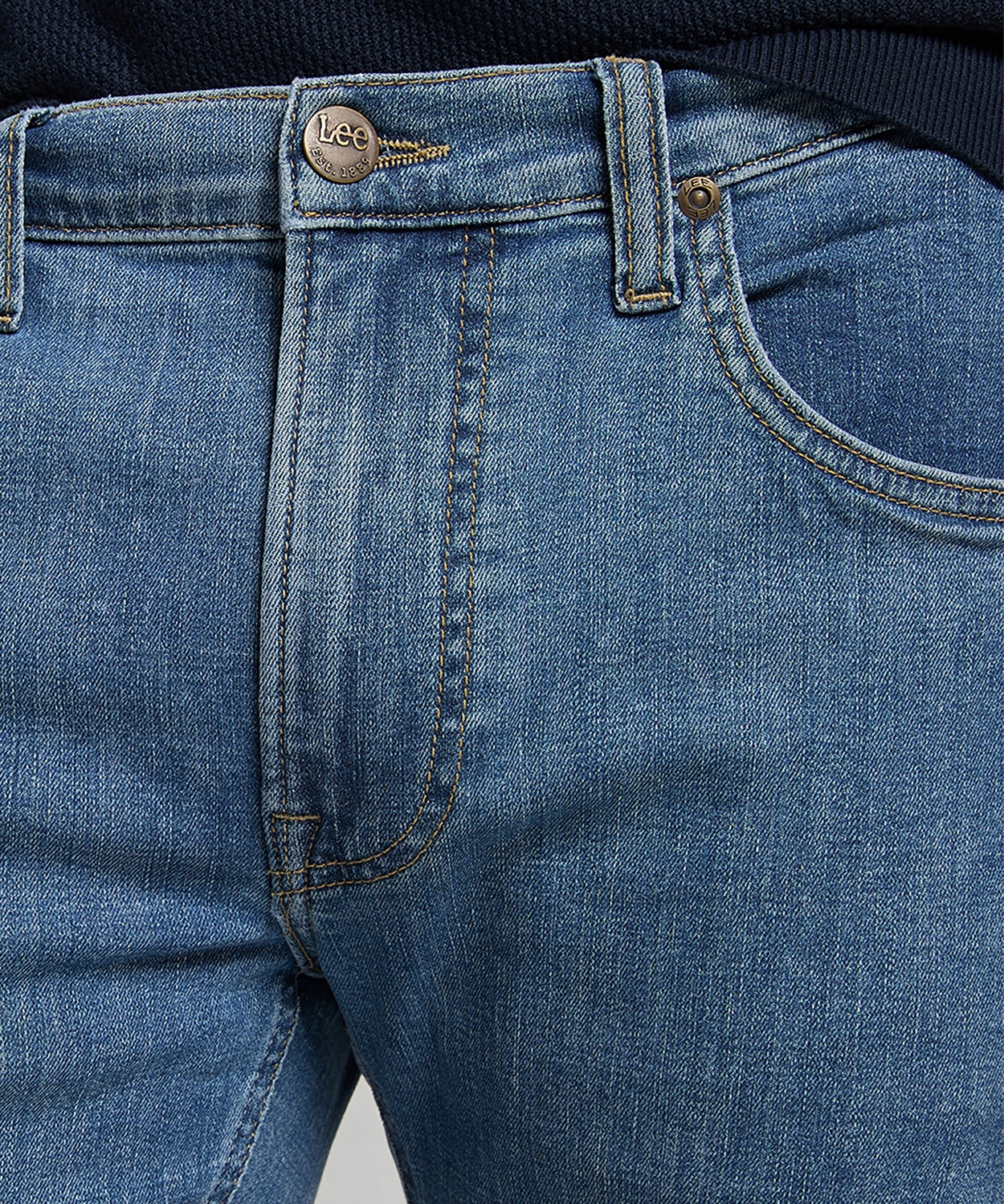 Jeansy Lee Daren Zip Fly L707NL66 Stone 33/34 Płeć mężczyzna