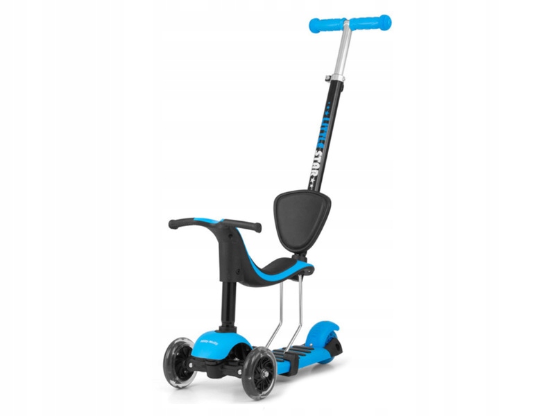 Hulajnoga dla dzieci Milly Mally Little Star 3w1 Niebieski
