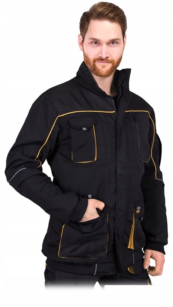 Pánská zateplená zimní ochranná pracovní bunda For-win-j By vel velikost L