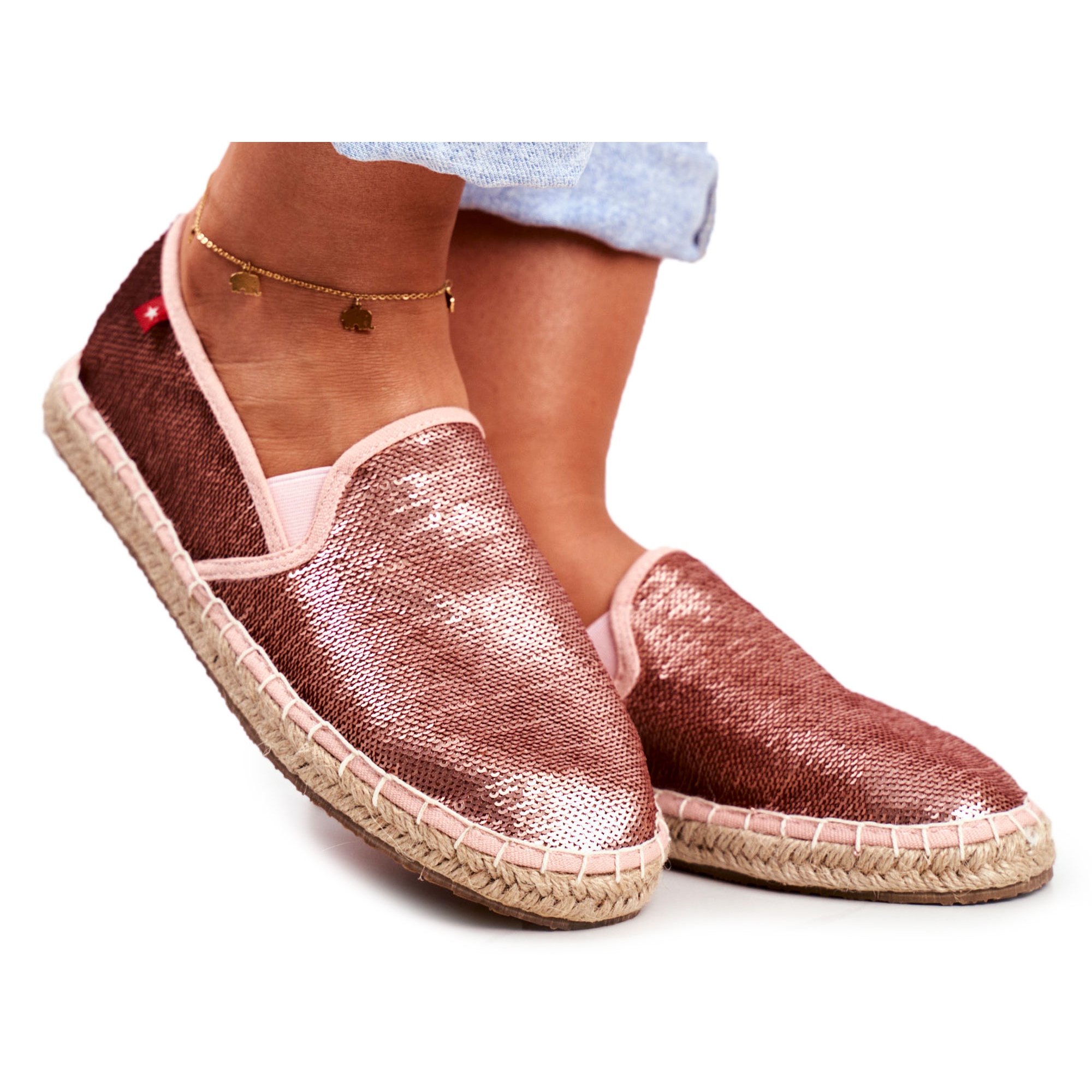

Espadryle damskie Big Star Różowe 89907 r.37