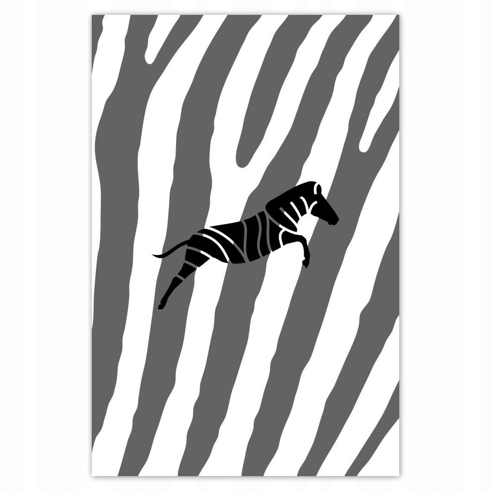 

Plakat 62x93 Zebra Paski