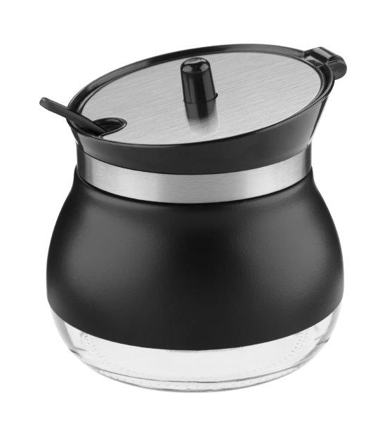

Cukiernica Z Łyżeczką Pola 270ml Nierdzewna Czarna