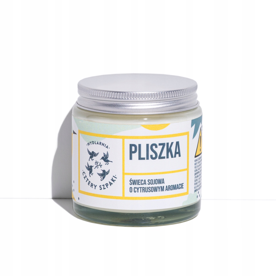 

Cztery Szpaki, Pliszka naturalna świeca sojowa