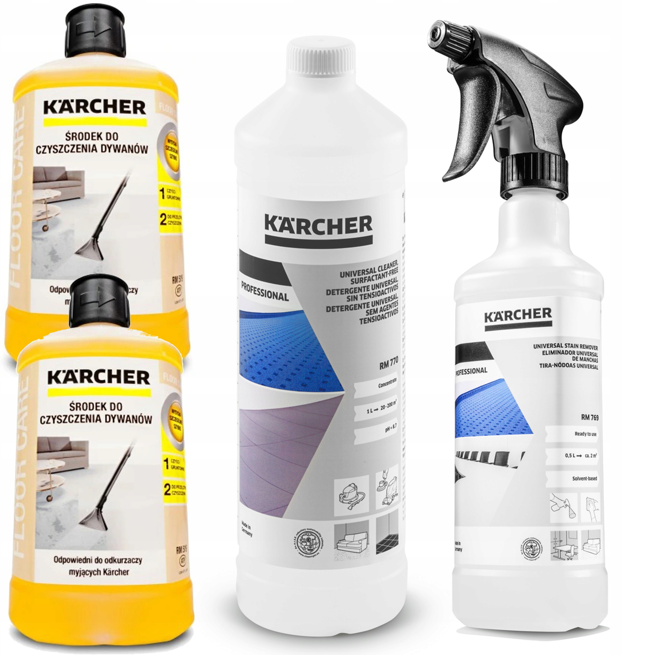 

Chemia RM769 Odplamiacz RM519 RM770 Karcher Pranie