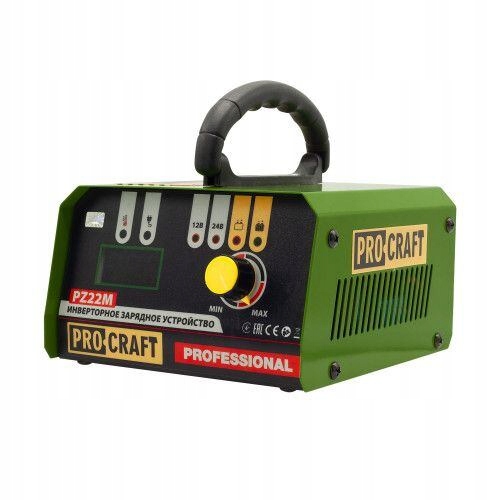 Procraft PZ22M nabíjačka autobatérií 12/24V, 20/15A, akumulátor 10-400Ah/10