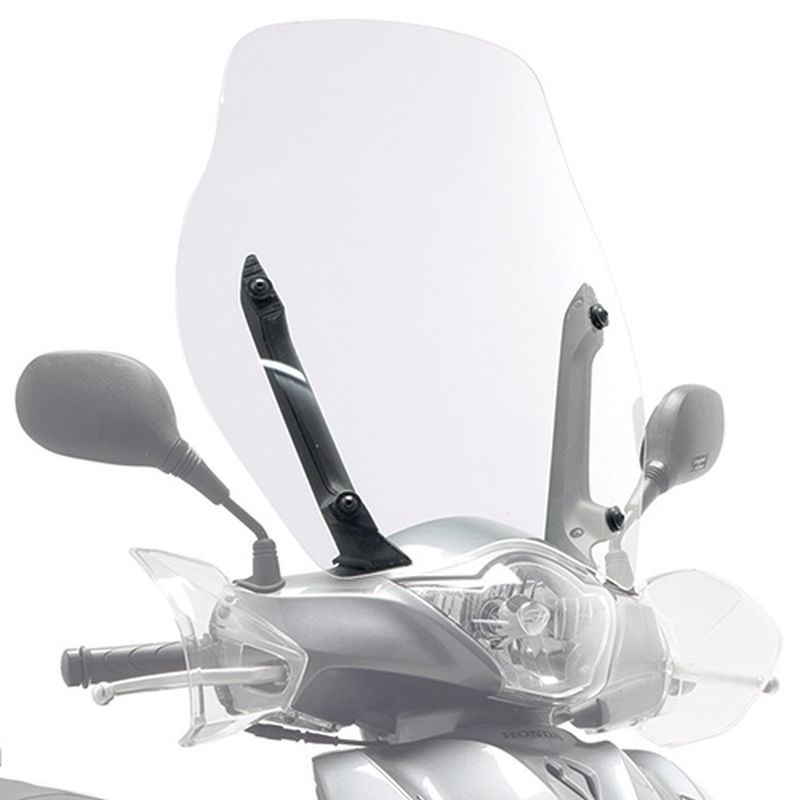 Kappa Sklo Honda Sh 125I/150I '12-'16 (53 X 50 CM) Priehľadné